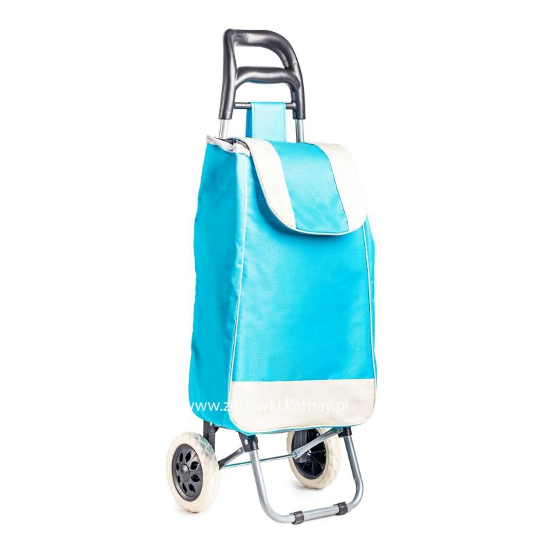 Wózek Bauerkraft, torba na zakupy na kółkach, jasnoniebieski 1 szt.