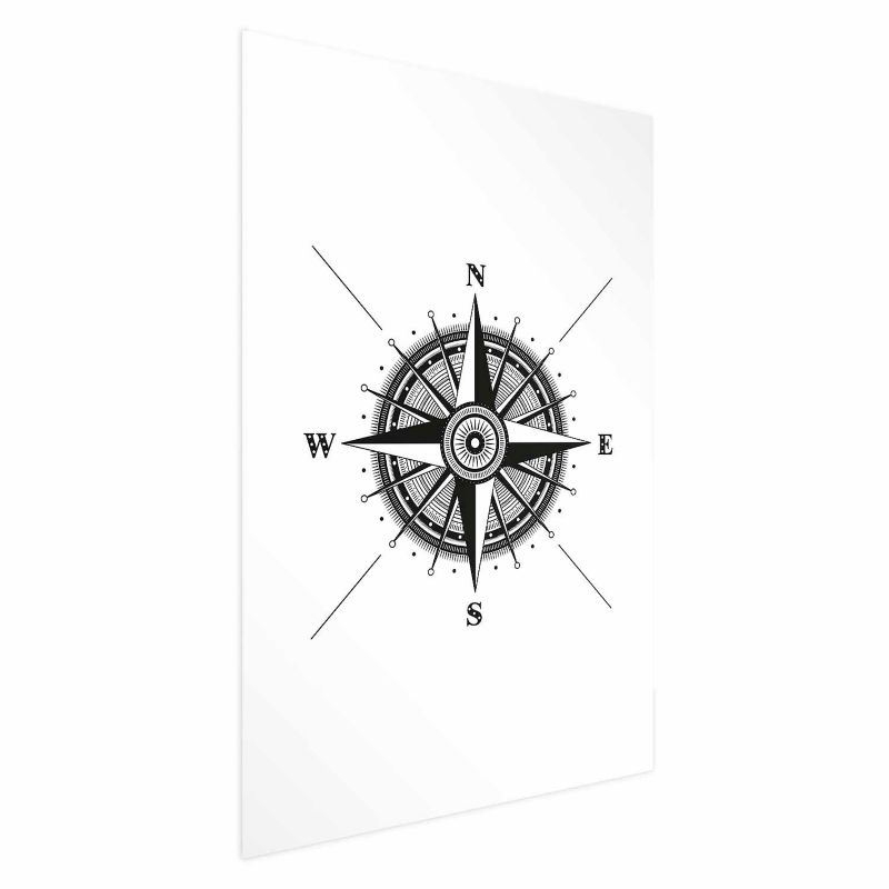 Plakat Artgeist Kompas 40x60 cm bez ramy 1 szt