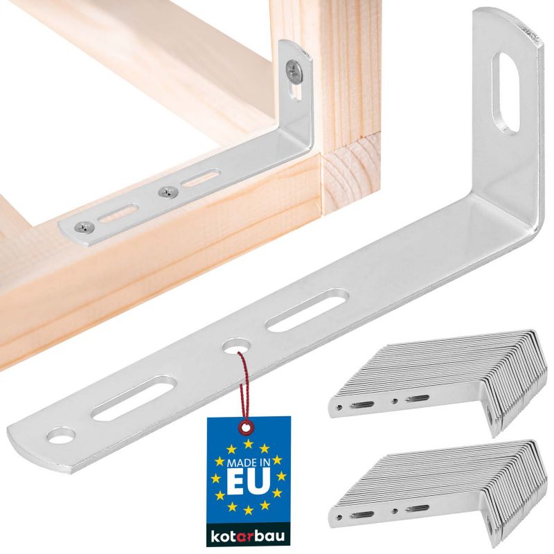 Kątownik ciesielski KOTARBAU meblowy 90x35x15 mm 50 szt.
