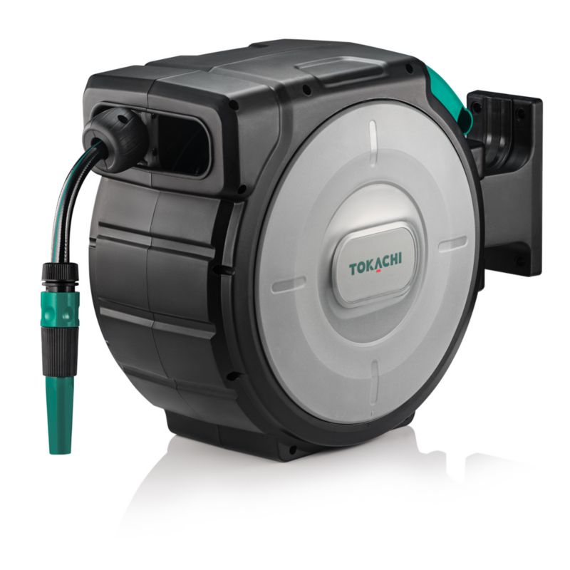 Wąż zwijacz ogrodowy na bębnie 27m Tokachi Spinar 25.2 bęben automatyczny 1 szt.