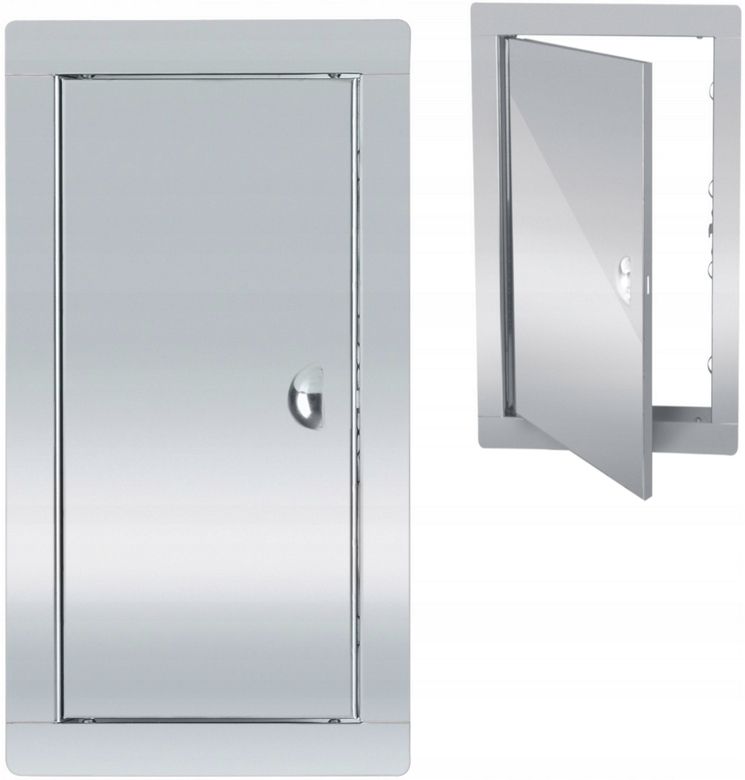 Drzwiczki FEINZ Rewizyjne Nierdzewne 15X30Cm Zatrzask 1 szt.