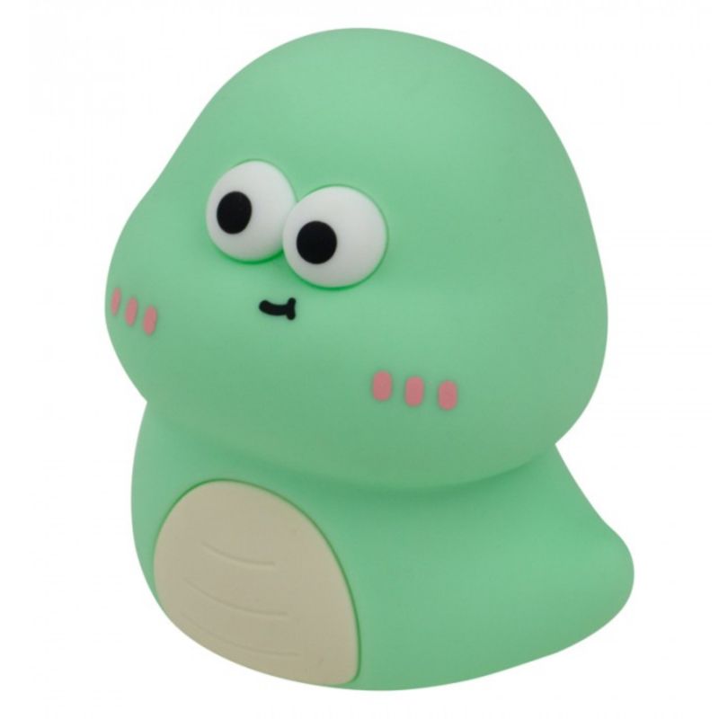 Lampka nocna LED Robaczek Marys zielona dla dzieci ciepła barwa 3000K RGB 3W bezprzewodowa USB-C 102x86x109 mm