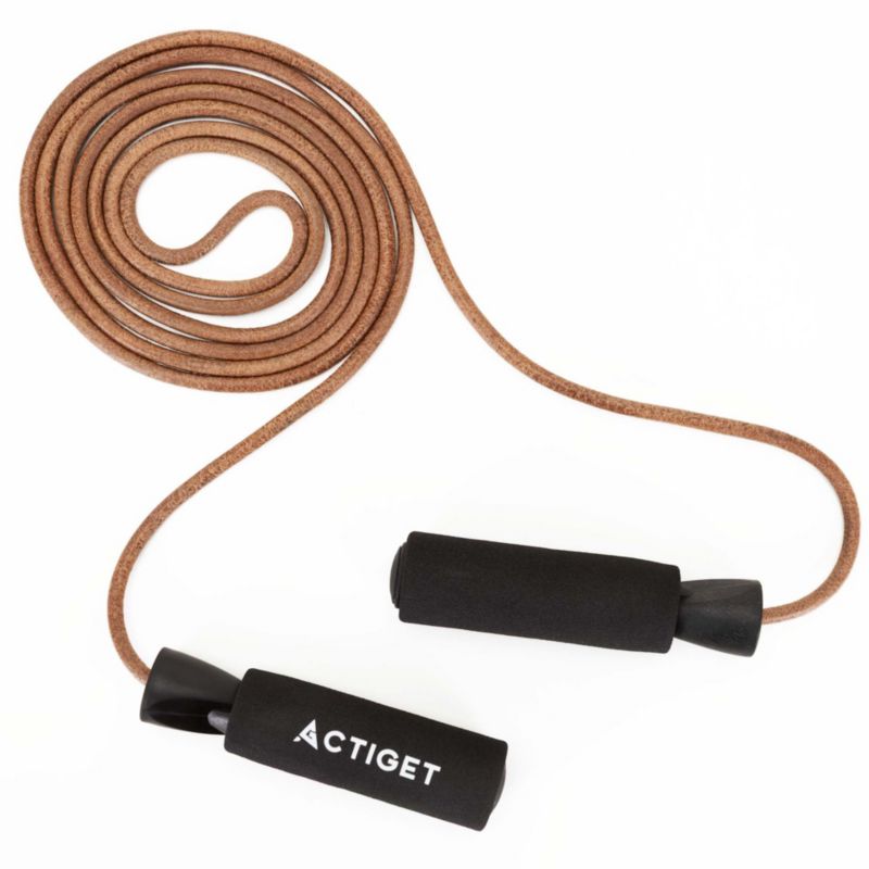 Skakanka bokserska Actiget skórzana z łożyskami 297 cm antypoślizgowa 1 szt.