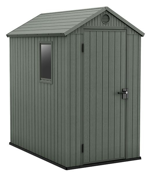 Domek narzędziowy Keter Darwin 4x6 do ogrodu Zielony, 1 szt.