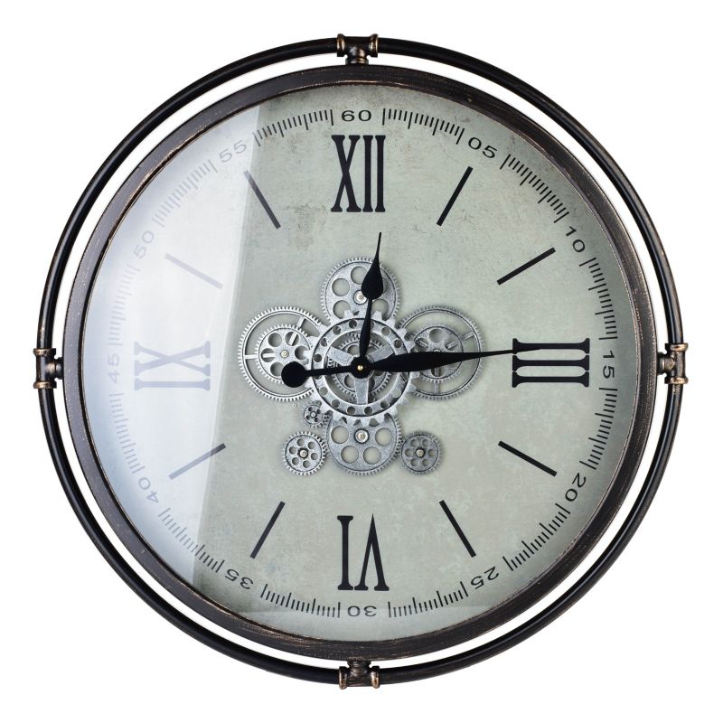 Zegar MONDEX RAMSEY 800 x 160 x 140 mm Czarny 1 szt.