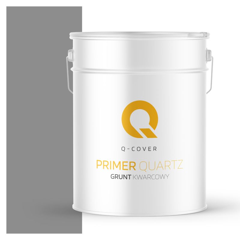 Grunt Kwarcowy pod Tynk Mozaikowy Q-Cover Szary M23 15KG