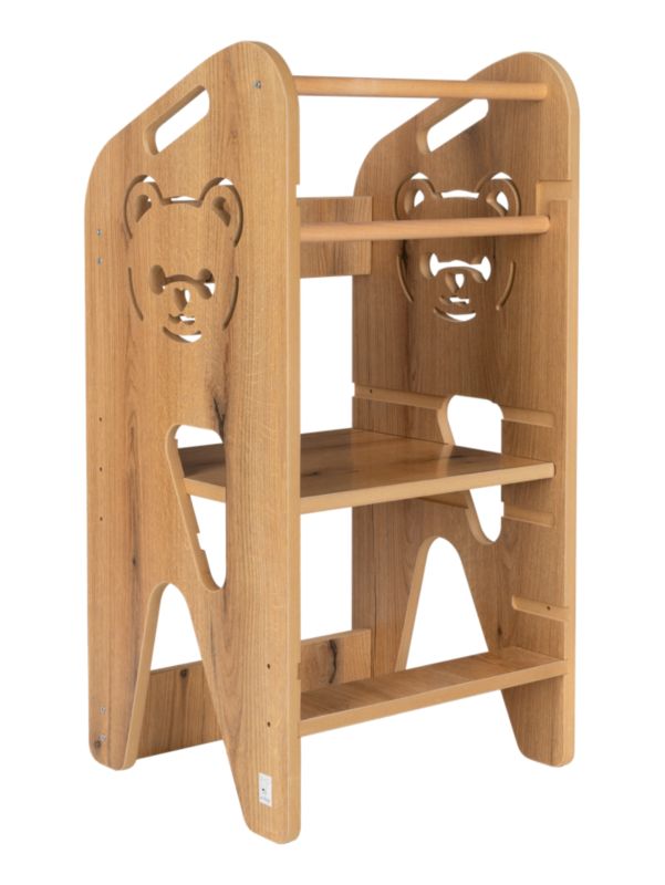 Pomocnik kuchenny VERK.design 80cm kitchen helper, podest dla dzieci brązowy miś 1 szt.