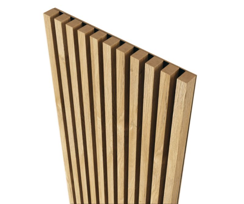 Lamele na czarnej płycie 18,5 x 275 cm Mebano PRO dąb naturalny grandson 4 szt.