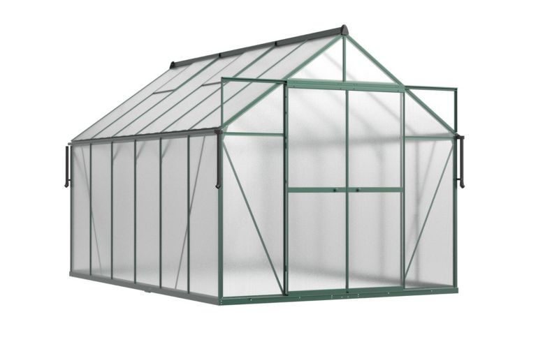 Szklarnia Cultivo z Poliwęglanu Ogrodowa Slide-In Zielona 1 szt