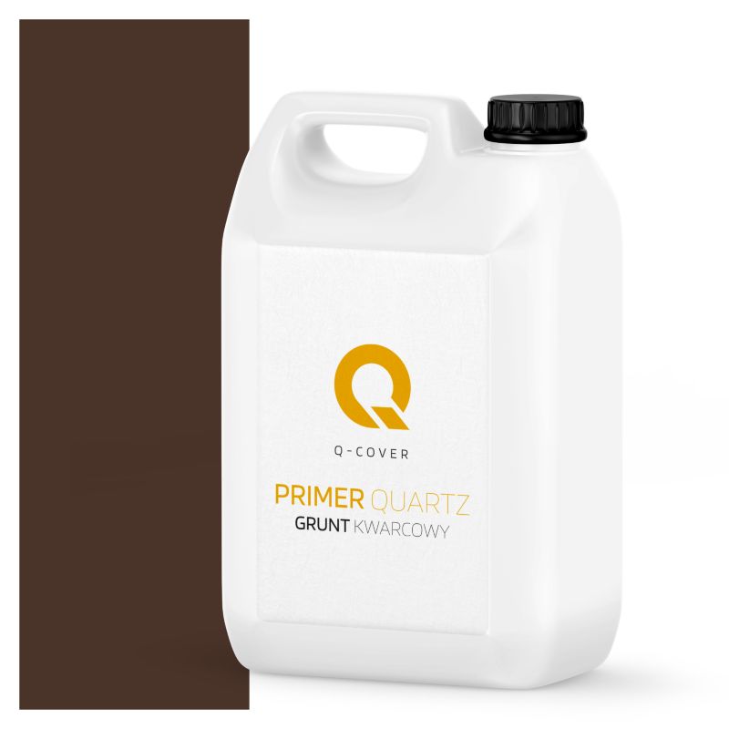 Grunt Kwarcowy pod Tynk Mozaikowy Q-Cover Brązowy ciemny M95 3KG