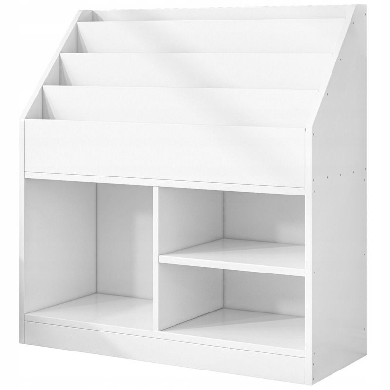 Regał na książki Rebiko dla dzieci szafka na zabawki stojąca biblioteczka 1 szt.