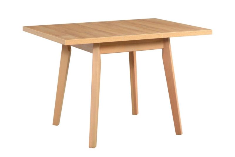 Stół rozkładany Bettso Oslo 1L kwadratowy w stylu skandynawskim z subtelnym wcięciem na nogach dąb grandson 1szt