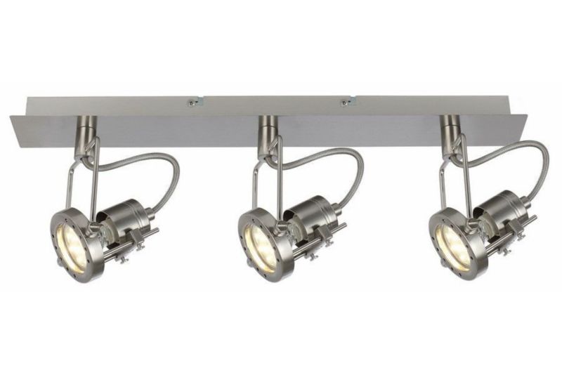 Lampa sufitowa wisząca Reality Fiji 2 0828 satyno-chromowana retro 3xGU10 x 50W 1 szt.