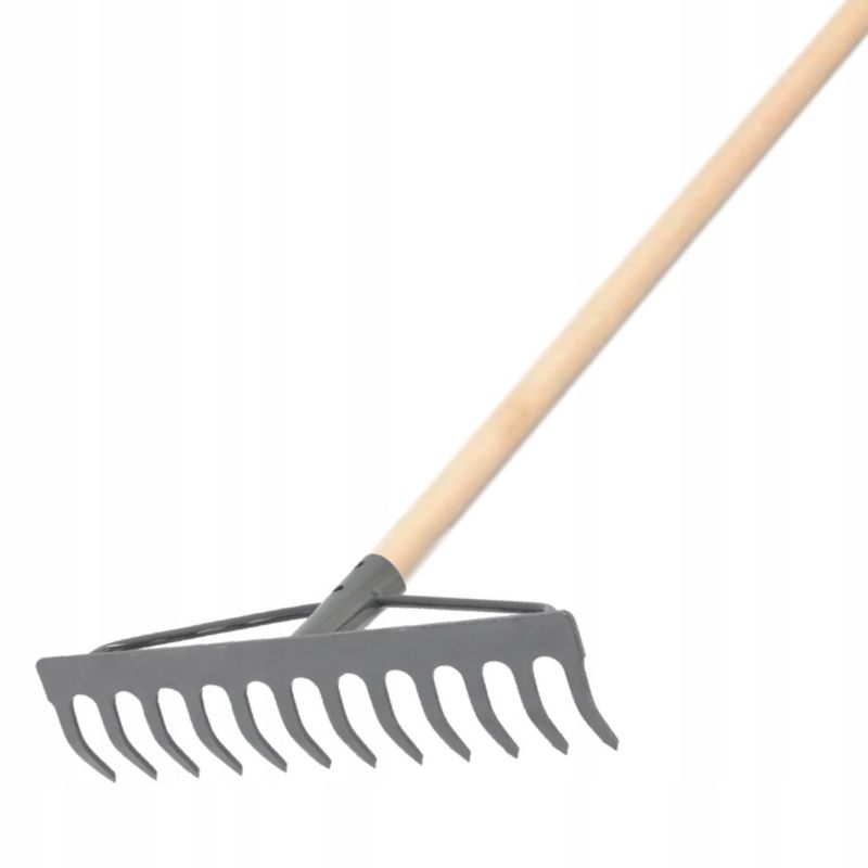 Grabie FEINZ Metalowe Profi 12 Zębów Trzon 150Cm Oprawne 1 szt.