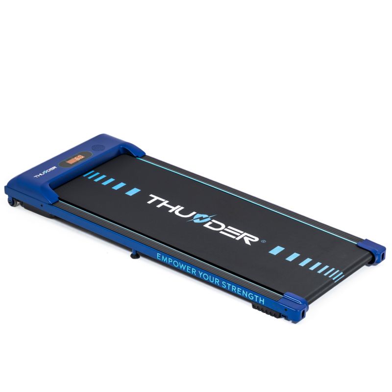 Bieżnia elektryczna THUNDER IDEA-BLUE pod biurko 1,5 KM LED aplikacja zegarek 1szt.