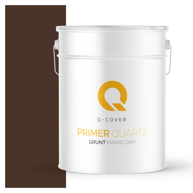 Grunt Kwarcowy pod Tynk Mozaikowy Q-Cover Brązowy ciemny M95 15KG