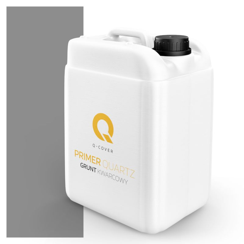 Grunt Kwarcowy pod Tynk Mozaikowy Q-Cover Szary M23 7.5KG
