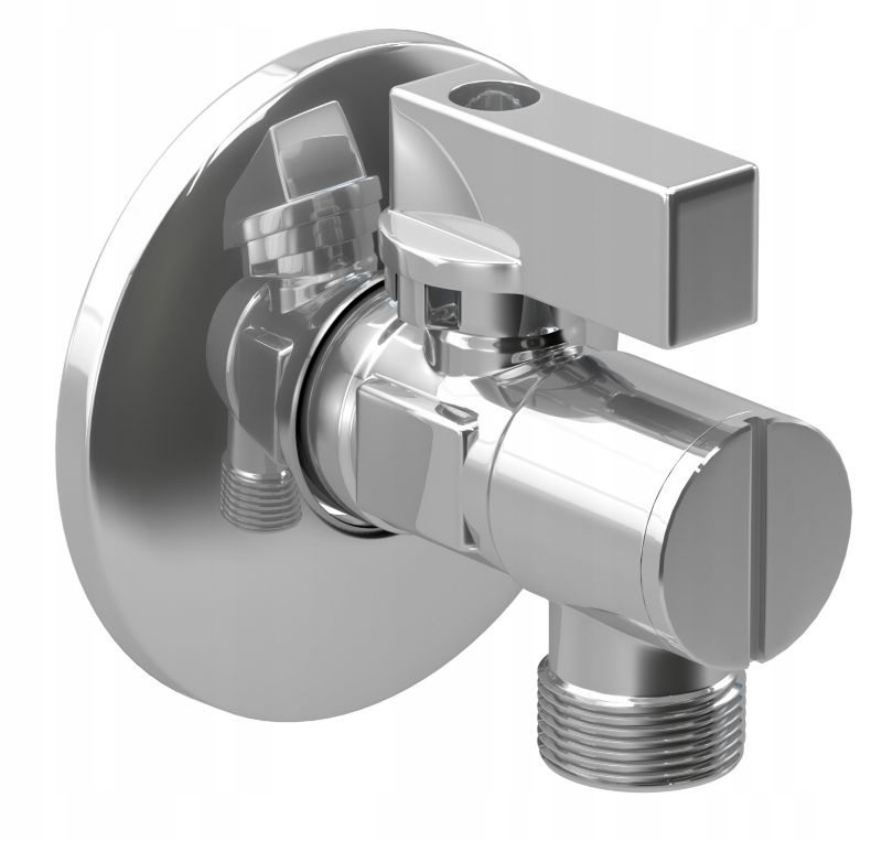 Zawór Kątowy Z Filtrem Granitan Do Baterii 1/2x3/8 1 szt.