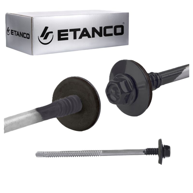 Wkręty do płyt warstwowych Etanco GTR6 SP 5,5/6,3x110 mm RAL 7016 100szt