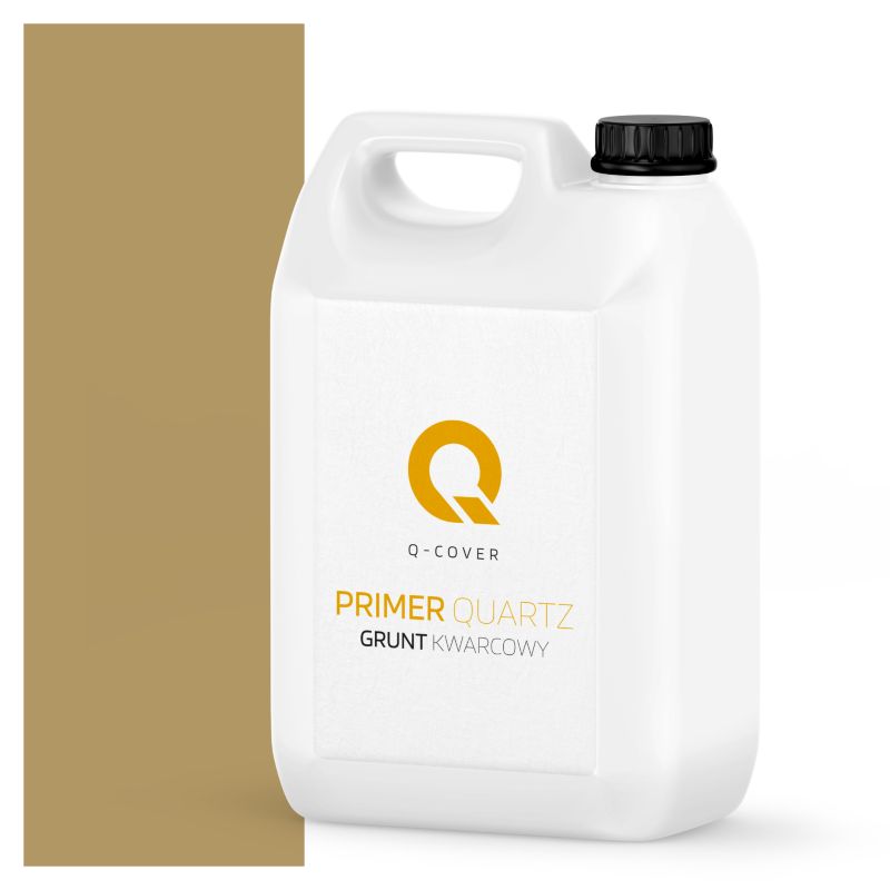Grunt Kwarcowy pod Tynk Mozaikowy Q-Cover Brązowy M62 3KG