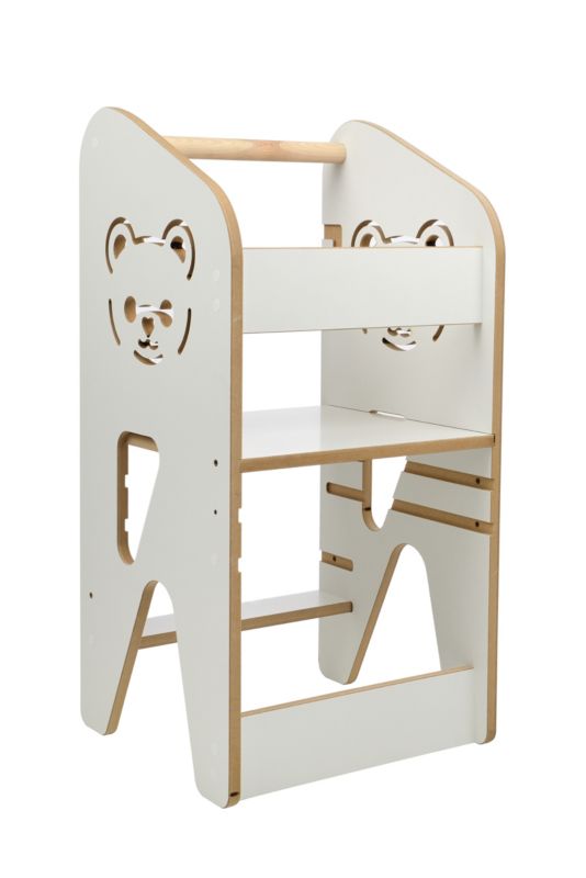 Pomocnik kuchenny VERK.design 80cm kitchen helper, podest dla dzieci biały 1 szt.