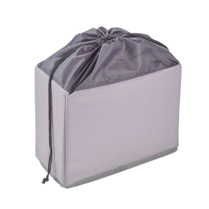 Składany pojemnik na owoce i warzywa Keeeper NEO 13l, szary 31,5x26,5x15 cm z siateczką, 1 szt.