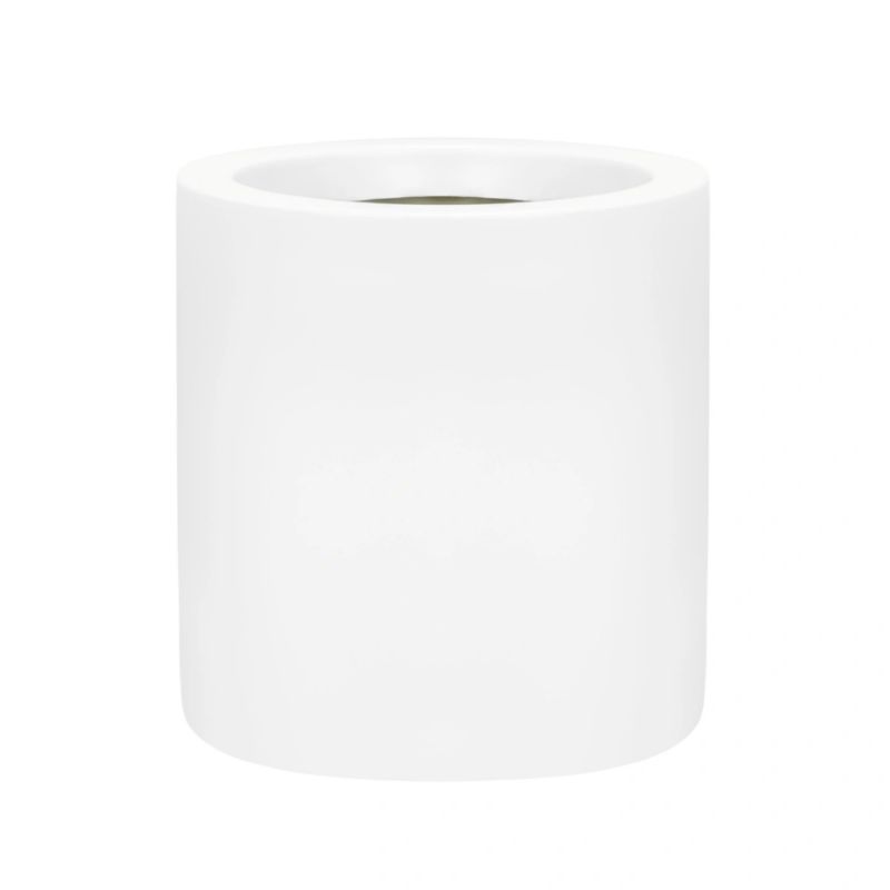 Donica z włókna szklanego D901B biały mat Bez Wkładu 1 szt.