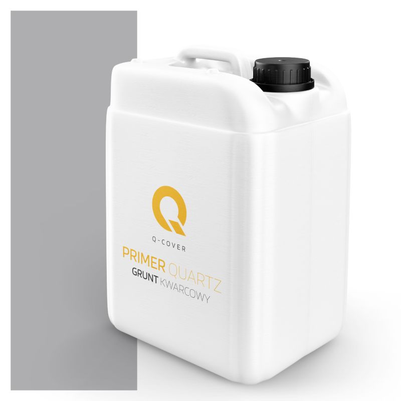 Grunt Kwarcowy pod Tynk Mozaikowy Q-Cover Szary M03 7.5KG
