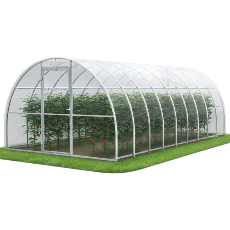 Szklarnia ogrodowa Tunel 3x6 m profile 20x40 poliwęglan 4mm - Szklarnia z poliwęglanu 1 szt