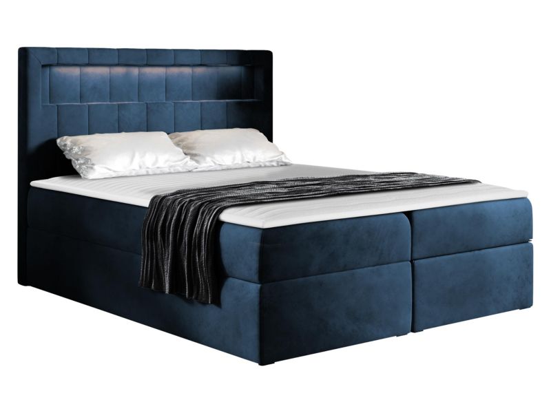 Łóżko kontynentalne MIRJAN 24 Aspen 140x200 atlantycki 1 szt.