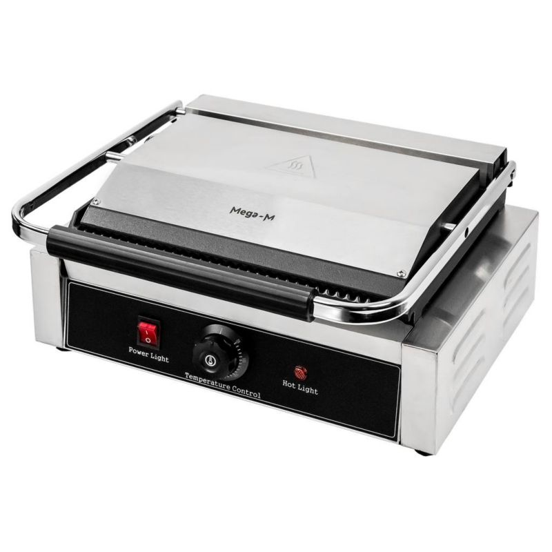 Grill Mega-M HB elektryczny kontaktowy ryflowany opiekacz 2300W 230V 1szt.