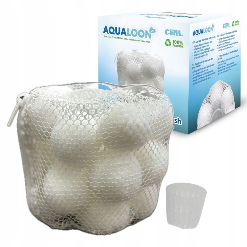 Kulki filtracyjne do jacuzzi Coil zamiennik filtra filtrują wodę 1szt