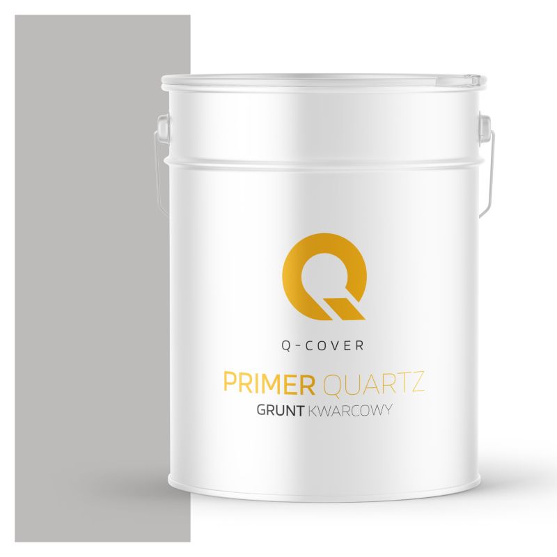 Grunt Kwarcowy pod Tynk Mozaikowy Q-Cover Szary jasny M22 15KG