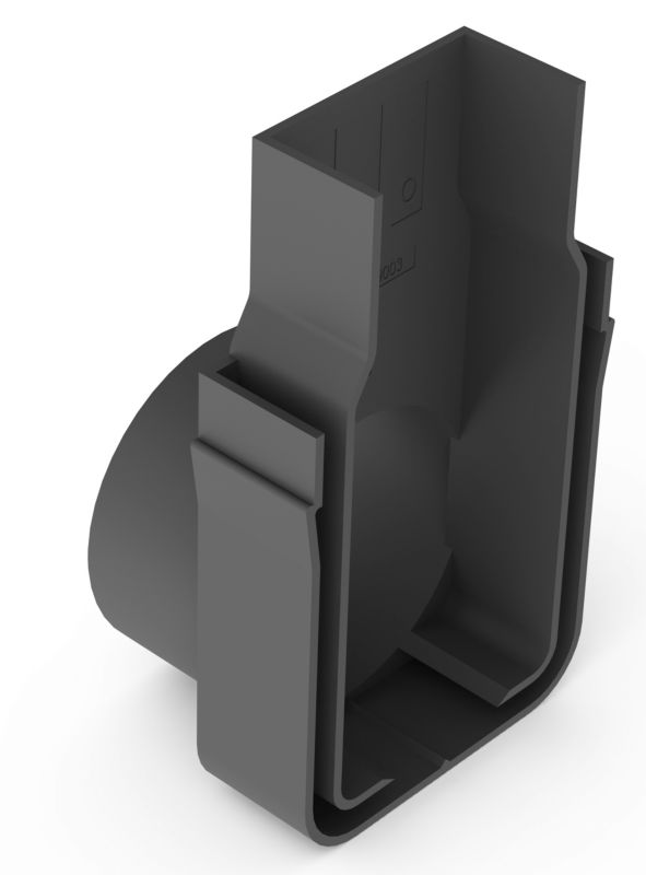 Ścianka ACO SlimLine z odpływem DN50