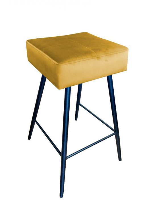 Hoker niski OLIMP VELVET musztardowy/curry ATOS 1 szt.