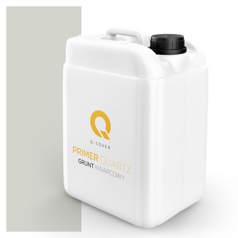 Grunt Kwarcowy pod Tynk Mozaikowy Q-Cover Biały M08 7.5KG