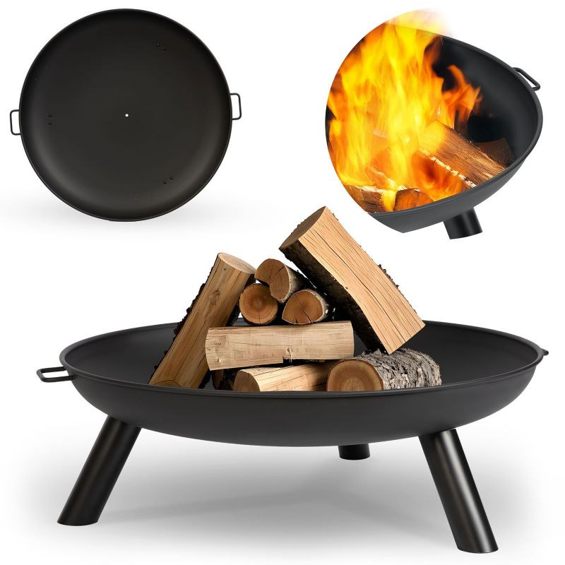 Palenisko ogrodowe Berdsen BD-882 na ognisko grill 80 cm z uchwytami 1 szt.