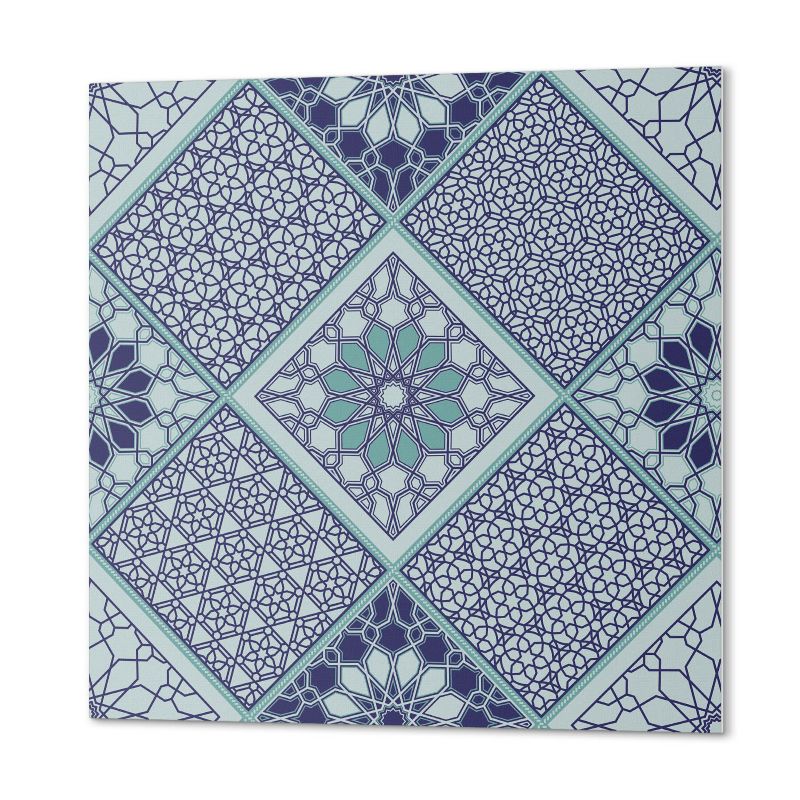 Komplet Kafelków PCV ArtPrintCave 20x20 cm Wzory geometryczne w mozaice 20 szt.