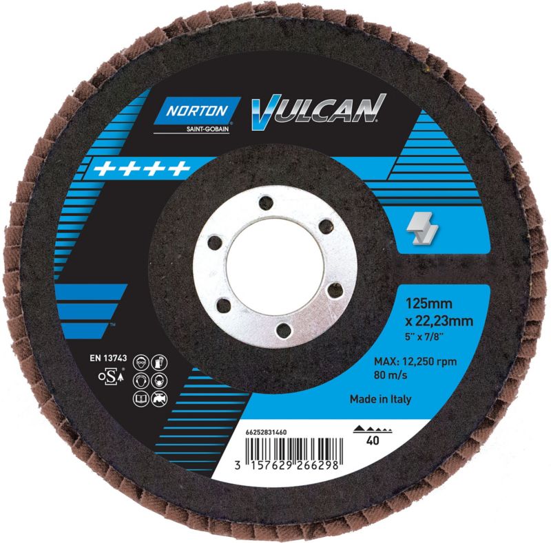 Tarcza lamelkowa Norton do szlifowania 125 P120
