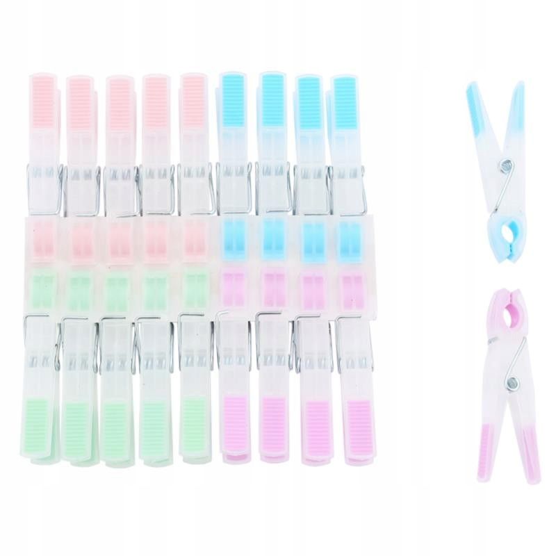 Klamerki FEINZ Podgumowane Do Bielizny Spinacze 20 Szt.