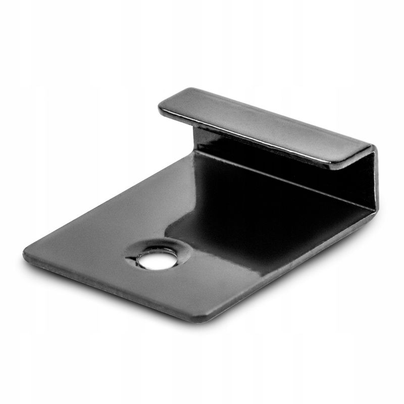 Zolta Klipsy Montażowe Startowe Do Desek Kompozytowych Stal Nierdzewna Czarne 10 Szt.