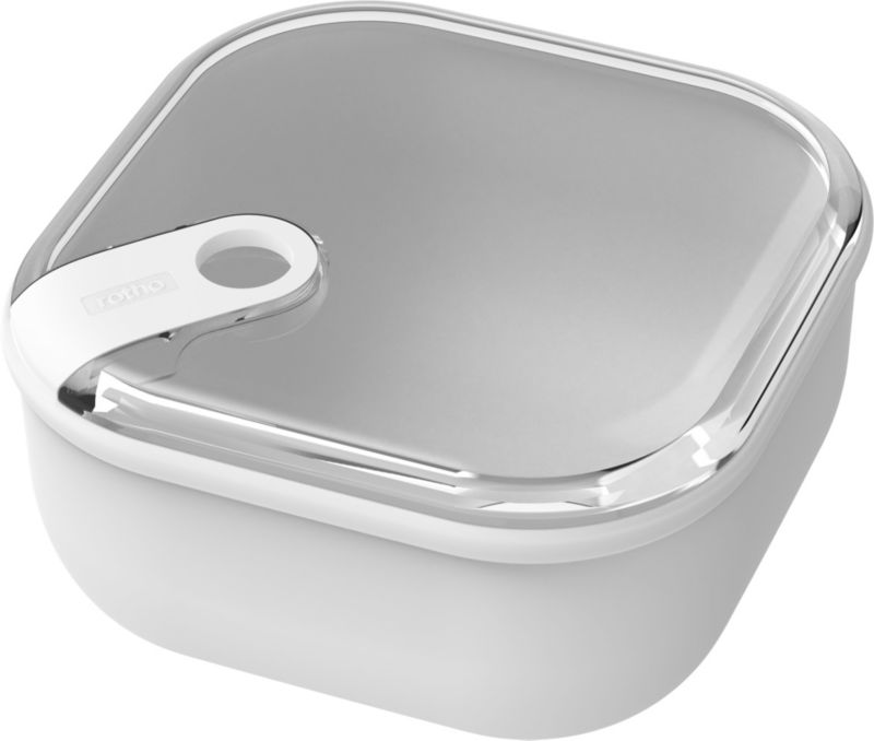 Pojemnik na żywność Rotho ELA 1l biały 1 szt.