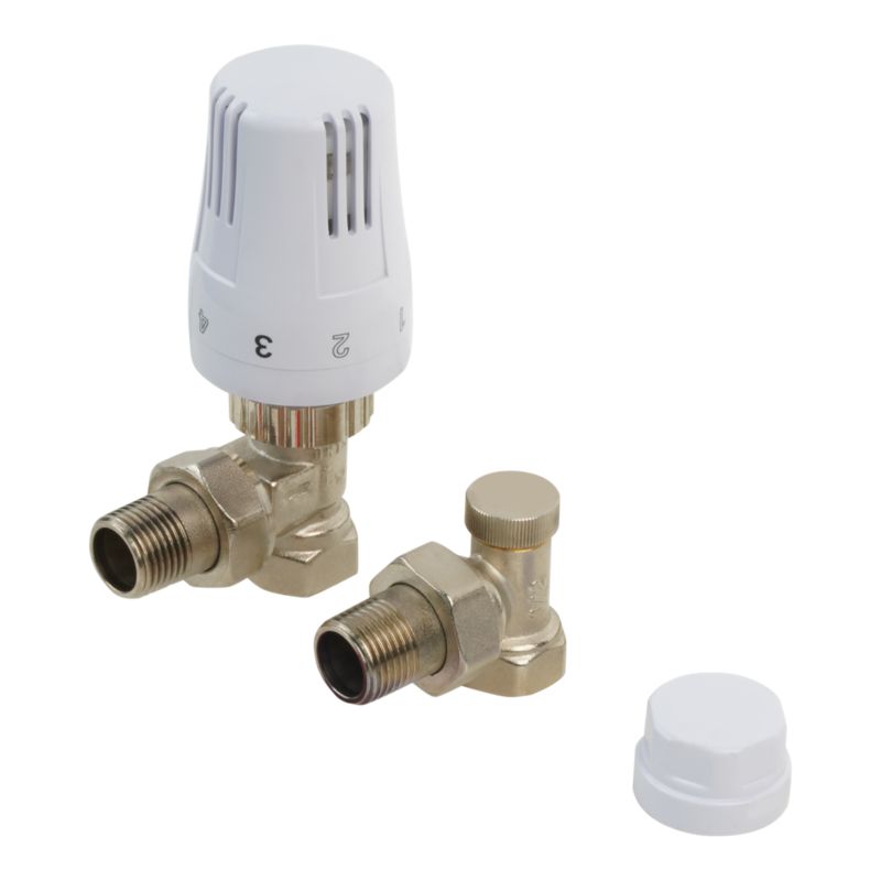 Zestaw termostatyczny GoodHome kątowy