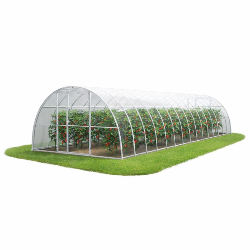 Szklarnia ogrodowa Tunel 3,5x10 m profile 40x20 poliwęglan 5mm - Szklarnia z poliwęglanu 1 szt