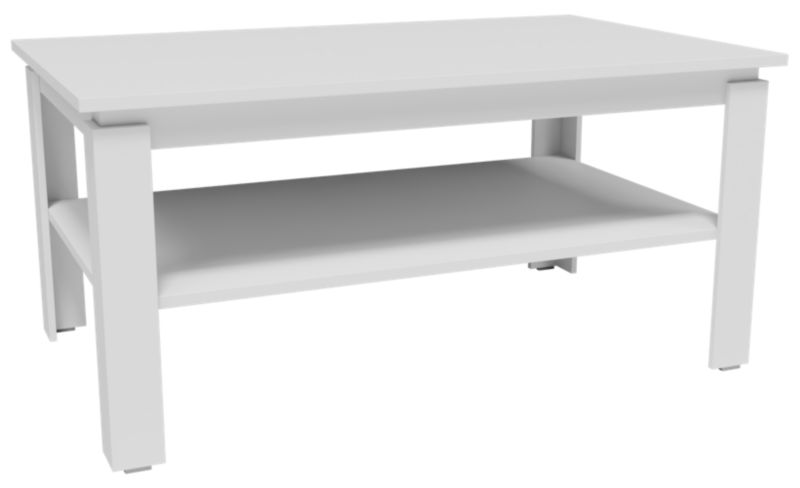 Ława Matkam stolik z półką CR3-STERN 90cm biały 1 szt.