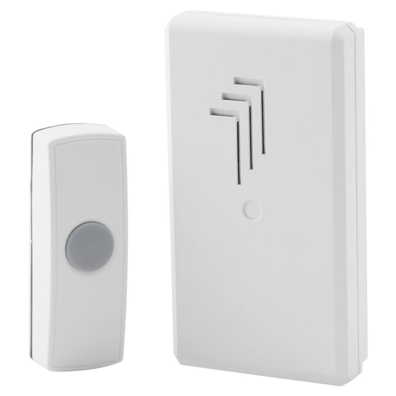 Elektryczny dzwonek z przyciskiem Blyss A2-FR bezprzewodowy 50 m