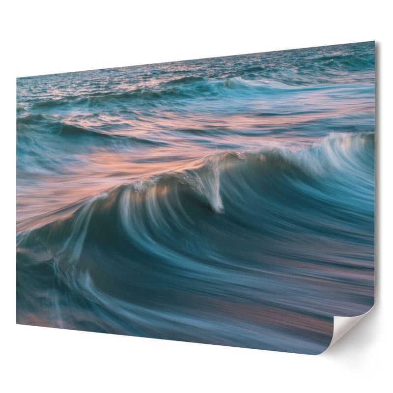 Plakat na płótnie Wallfluent Format A3 Morskie fale Artysta Izaak 1 szt.
