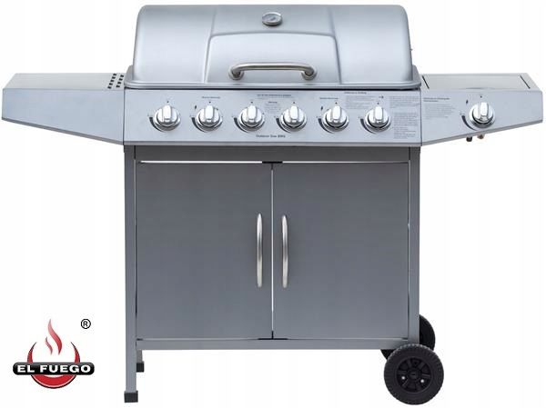 Grill gazowy El Fuego DAYTON 6+1 1szt