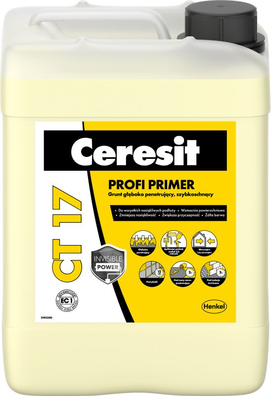 Grunt głęboko penetrujący Ceresit CT 17 10 l