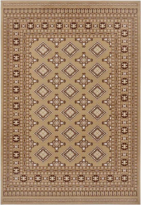 Dywan Nouristan tradycyjny 200x290cm do salonu, miodowy kolor z miękkim włosem 1 szt.